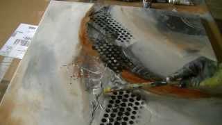 Acrylmalerei lernen Techniken Acrylic Speed Painting