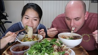 Vlog 526| Lần Đầu Vào Bếp Làm BÚN CHAY Từ Rau Củ Quả. Ăn Chay Thanh Tịnh.