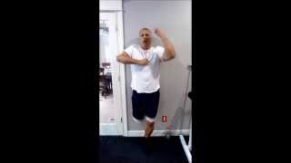 Amputee One-Legged Guy Dancing
