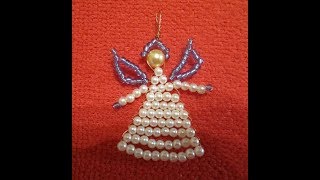 Фигурка из бисера "Ангел".Мастер-класс