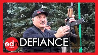 Belarus Protests: Lukashenko Carries Rifle as Massive Crowd Demands his Resignation