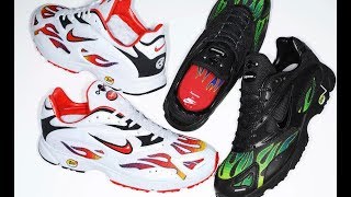 SUPREME x NIKE AIR ZOOM STREAK SPECTRUM PLUS White & Black Shoes SS18 Week 17! 6 11 18