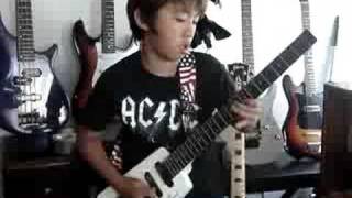 10 years old mark mendoza sweet child o' mine solo