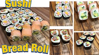 Sushi Bread Roll/ How to make Sushi Sandwich Roll