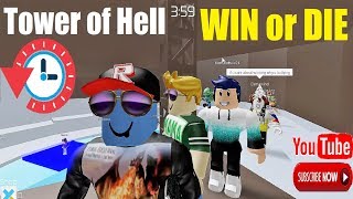 Roblox Tower of Hell ? WIN or DIE ??