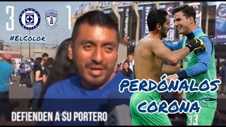 CRUZ AZUL TIENE LA PORTERÍA SEGURA: LA AFICIÓN RESPALDÓ A CORONA #Corona #Jurado #Siboldi #ElColor