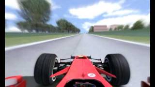 Onboard Ferrari F2008 in Imola rFactor