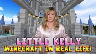 Realistic Minecraft - LITTLE KELLY IS IN MINECRAFT #1