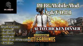Cheat PUBG Mobile PUBG Mobile - Mod Apk V 0.8.1 NO ROOT !!