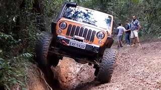 Trilha das Antenas - Serra da Cantareira  - Wrangler JK & Novo Troller T4