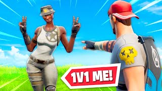 I found the RAREST skin in Fortnite and 1V1’d them!