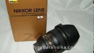 Nikon AF-S Nikkor 24mm f/1.4 G ED цена 1400$ купить на Фотобарахолка Киев