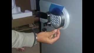Como abrir cofre anti-chamas sentry safe