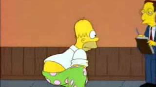 Отрывок из The Simpsons ,,Гомер на минивелике,,