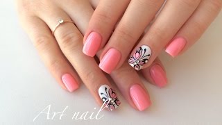 Бабочки На Ногтях! Дизайн Ногтей Гель-Лаком! Art Nail Designs (Butterfly on nails)