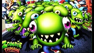 Зомби цунами #1 Мульт Игра  про  зомби ZOMBIE TSUNAMI  #Мобильные игры
