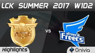 E8W vs AFS Highlights Game 3 LCK SUMMER 2017 Ever8 Winners vs Afreeca Freecs By Onivia