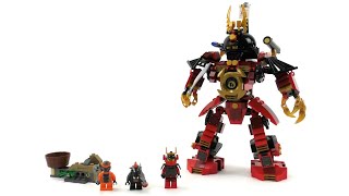 LEGO Ninjago Set 9448 - Samurai-Roboter / Review deutsch