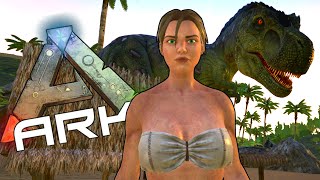 THE SEXY SURVIVOR - Base Building - ARK: Survival Evolved #1