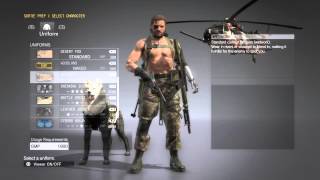 METAL GEAR SOLID 5: THE PHANTOM PAIN - Snake Uniforms and Buddy Equipment
