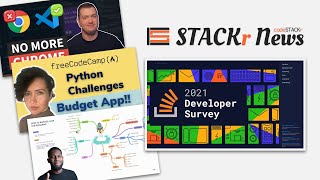 StackOverflow Survey 2021 Results! , Java Roadmap , Build a Budget App in Python // STACKr News