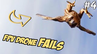 FPV Фейлы! Не летай НАД ГОЛОВОЙ! [FPV Drones Fails #4]