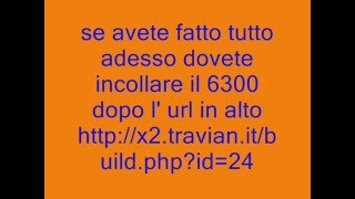 travian trucchi TUTTO VERO!!!