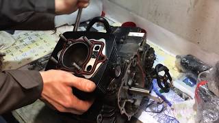 Разборка двигателя 166 fmm