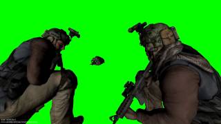 Malevolent chef Medal of Honor 3D ANIMATION 1080p   green screen