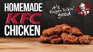 Homemade KFC Chicken Recipe | Deep Fried Kentucky Fried Chicken