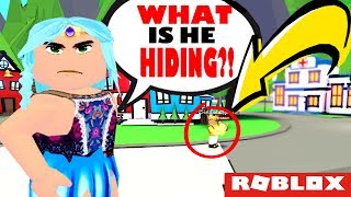 SECRET PET Revealed in ADOPT ME! - WHAT is my BOYFRIEND HIDING?!