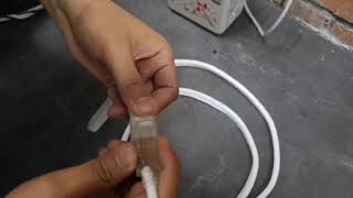 How to install DC12V led neon rope light?