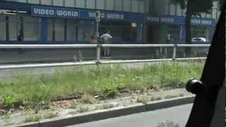 Берлин из окна автомобиля / Berlin from the car window