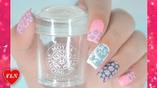 Котёнок. Стемпинг дизайн/Kitty. Stamping design