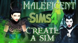 The Sims 4: CAS Disney's MALEFICENT