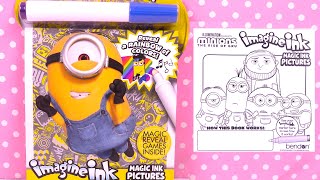 Minions Coloriage Imagine Ink Coloring Book