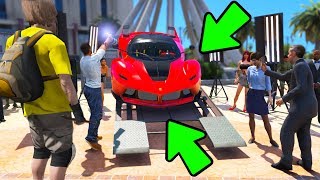 НАШЕЛ И УГНАЛ ЗА 180 СЕКУНД ОЧЕНЬ РЕДКУЮ И ДОРОГУЮ FERRARI! БИТВА ВОРОВ В GTA 5 ONLINE!