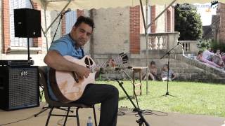Laurent Huchard - Modèle Folk MOE par François Sciortino à Graines de Guitare 2013
