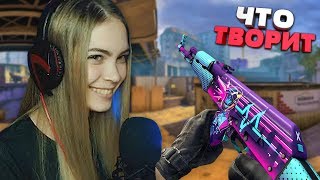 CS:GO | ЧТО ОНА ТВОРИТ? | СМЕШНЫЕ МОМЕНТЫ С TWITCH
