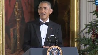 Obama's Final Kennedy Honors Reception -Full Speech - 2016