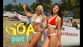 ИНДИЯ , ГОА : ПЛЯЖ  МОРДЖИМ , ЦЕНЫ НА ЕДУ, ЖИЛЬЕ || INDIA , GOA