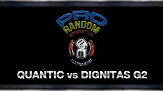 Pro Random Monobattles - G2 - Quantic vs Dignitas