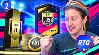 OMG OUR FIRST DIVISION RIVALS REWARDS! ZWE TO GLORY #2 FIFA 19 ULTIMATE TEAM