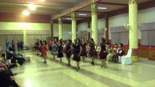 Riverside Dancing Mekong river Nongkhai thailand By teacher Panita. (ชะทิงนองนอย) สงการต์ 02/04/58