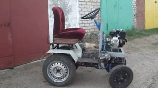 Минитрактор "Мечта". Сборка. Minitractor "Dream". Assembly.