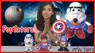 Pop Taters Doctor Who, Stormtrooper, Captain America by PPW Toys
