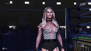 WWE 2K19 My CAW: Samantha Wilson (WRESTLEMANIA ATTIRE)