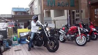 フル加速　真紅の虎　えびさん　V-MAX　YAMAHA　V-MAX1200　250SG　500SS　GSR250　GSR400