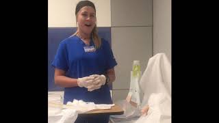 Inserting a Male Catheter