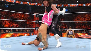 WWE Raw Ricochet vs Dom Dom October 30, 2023